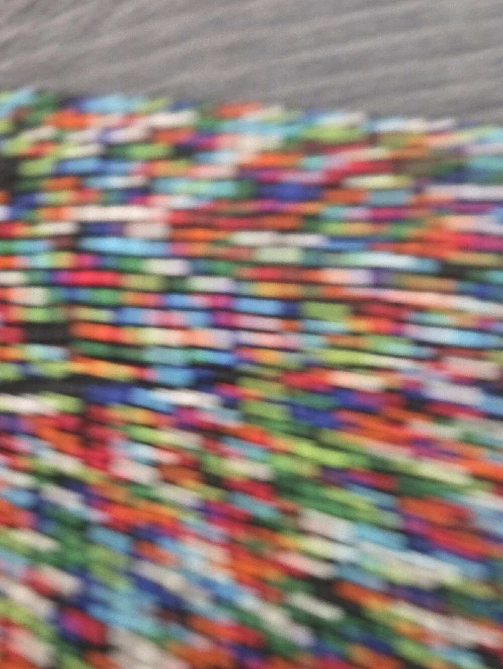 Handmade handcrafted multicolor